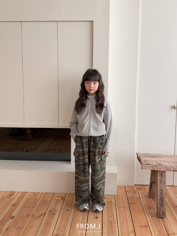 From I - Korean Children Fashion - #kidzfashiontrend - Camo French Terry Pants - 6