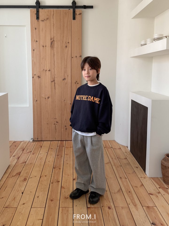 From I - Korean Children Fashion - #littlefashionista - Notre Dame Sweatshirt - 8