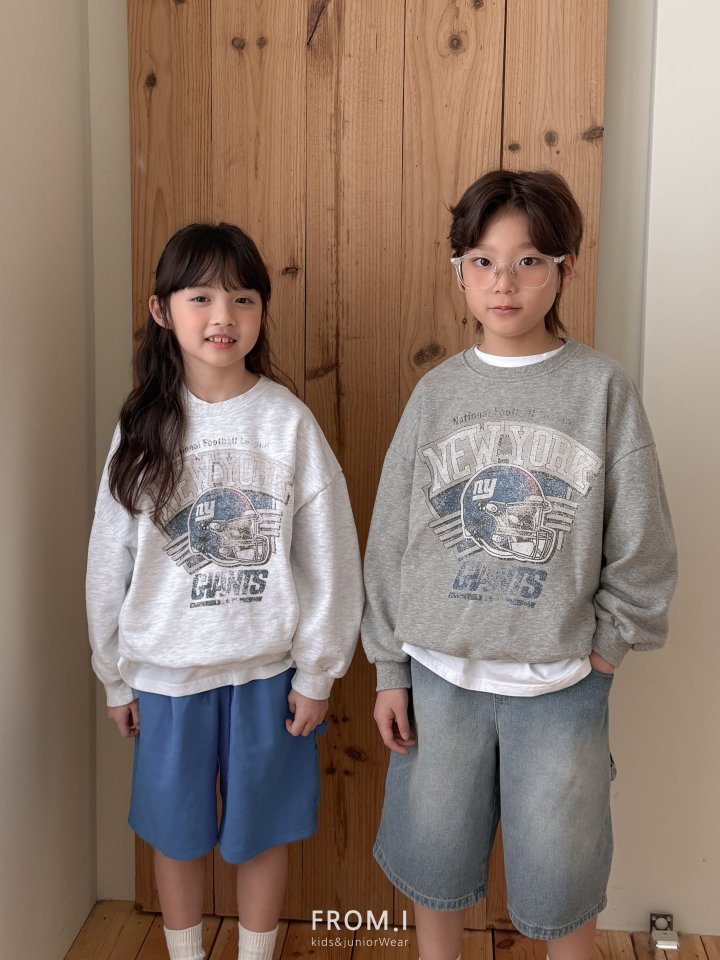 From I - Korean Children Fashion - #littlefashionista - Giants Sweatshirt - 6
