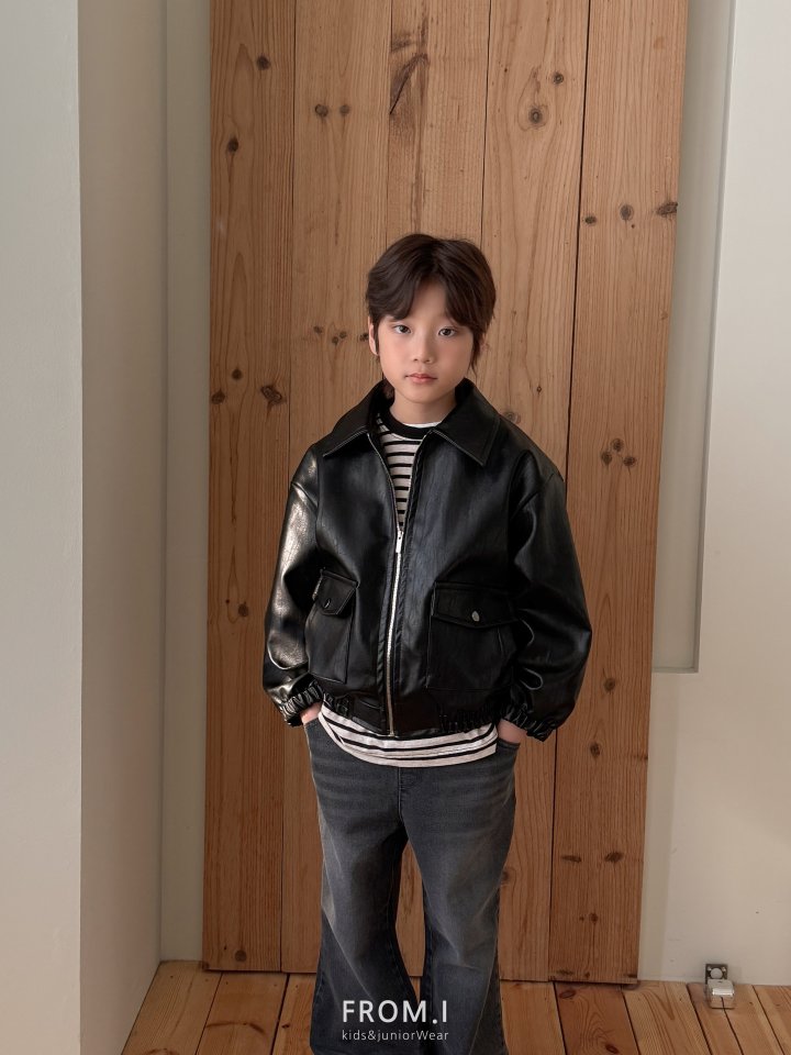From I - Korean Children Fashion - #littlefashionista - Stripe Long Sleeve Tee - 9
