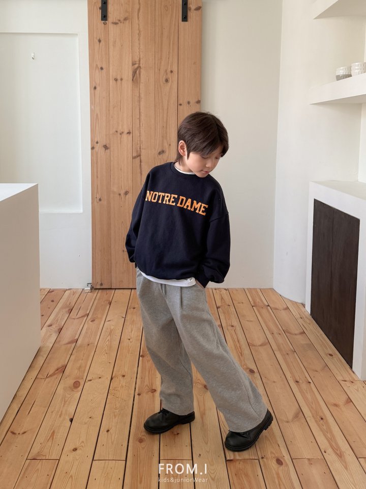 From I - Korean Children Fashion - #magicofchildhood - Notre Dame Sweatshirt - 9