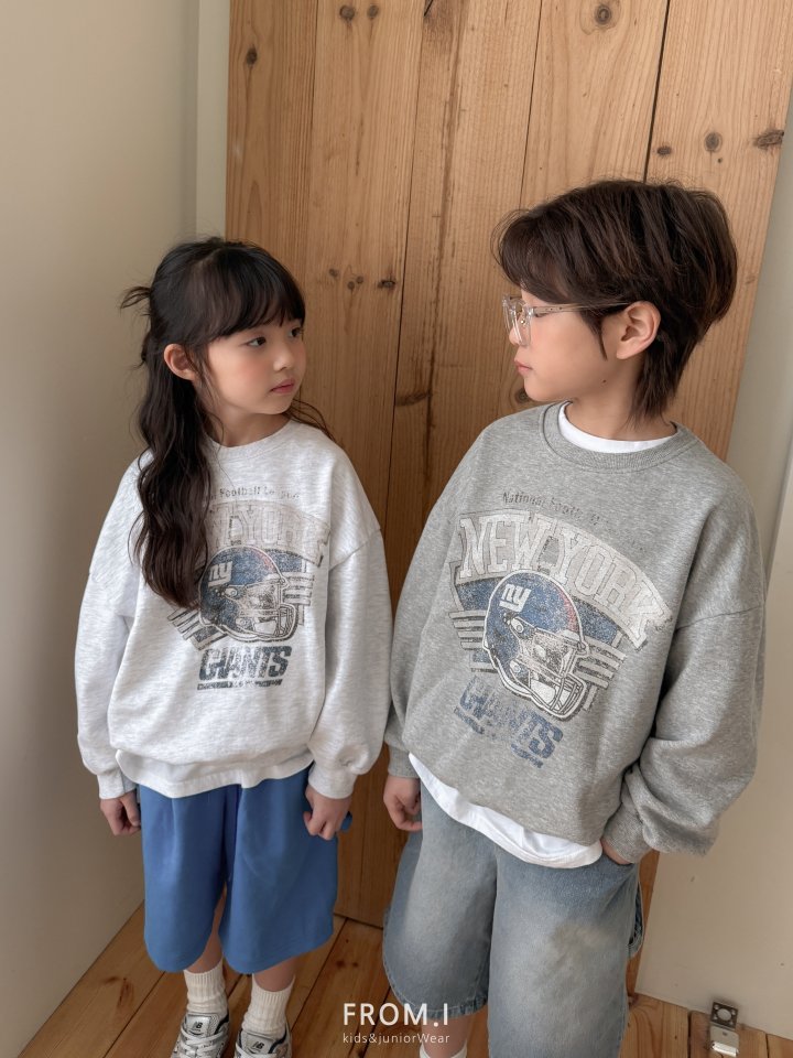 From I - Korean Children Fashion - #magicofchildhood - Giants Sweatshirt - 7