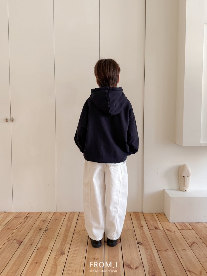 From I - Korean Children Fashion - #magicofchildhood - Panel Curved Denim Pants - 9