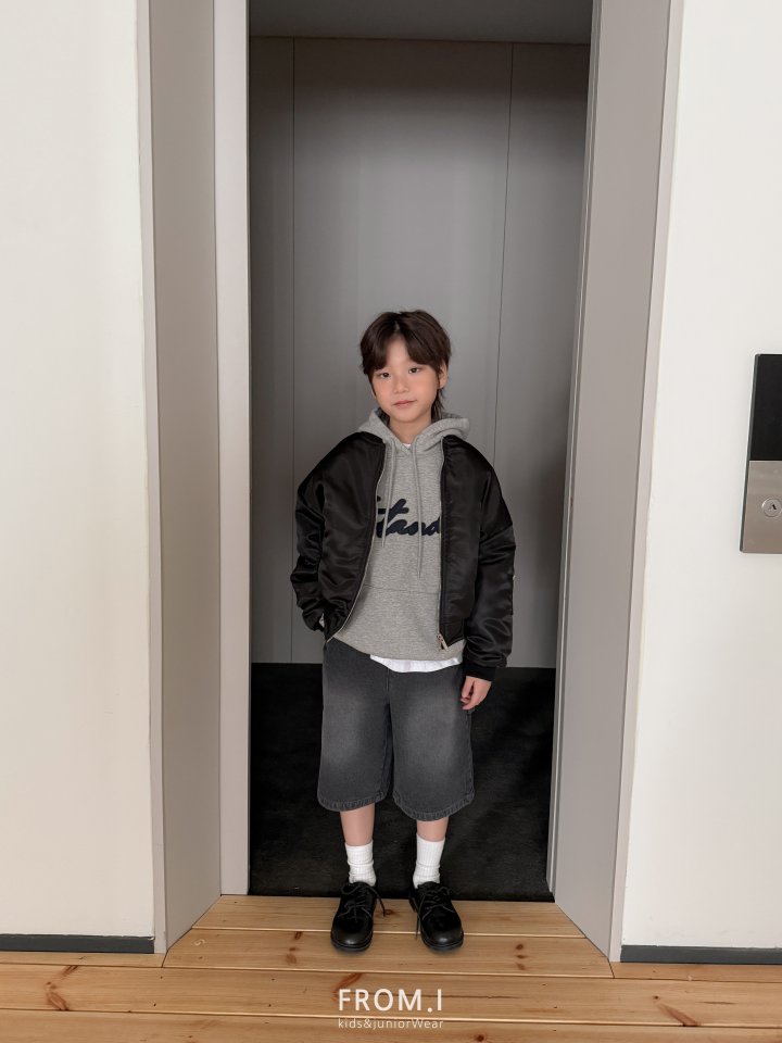 From I - Korean Children Fashion - #magicofchildhood - Stand Embroidery Hoodie - 4
