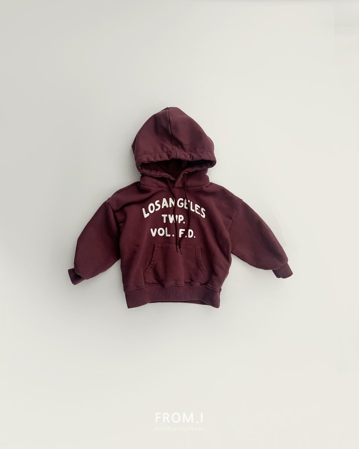 From I - Korean Children Fashion - #minifashionista - Los Printed Hoodie - 8