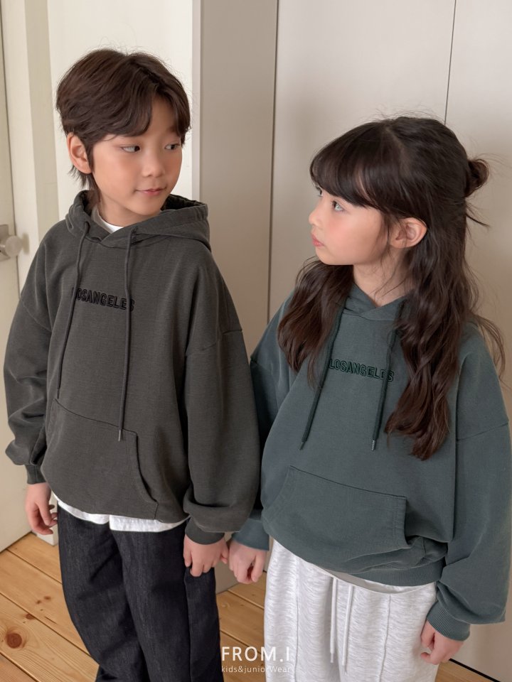 From I - Korean Children Fashion - #prettylittlegirls - Pigment Embossed Embroidery Hoodie - 12