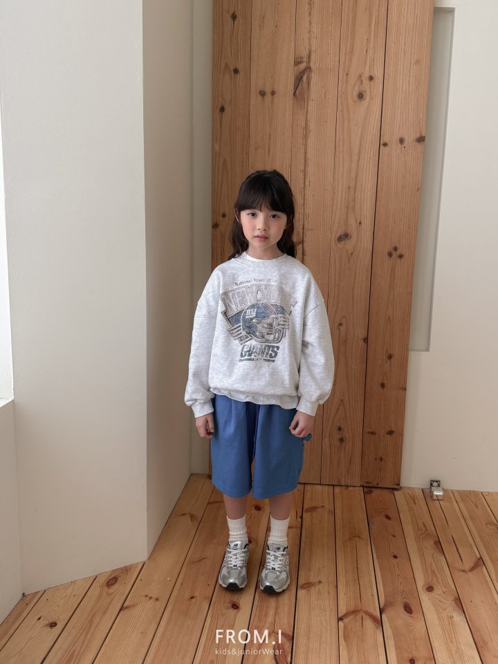 From I - Korean Children Fashion - #prettylittlegirls - Giants Sweatshirt - 9