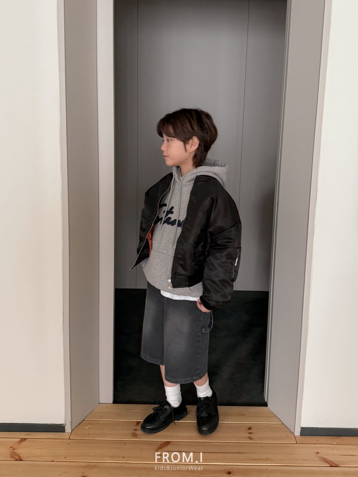 From I - Korean Children Fashion - #prettylittlegirls - Stand Embroidery Hoodie - 5