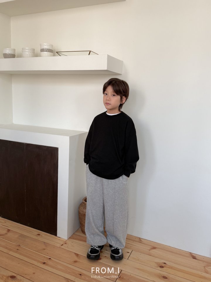 From I - Korean Children Fashion - #stylishchildhood - Overfit Long Sleeve Tee - 11