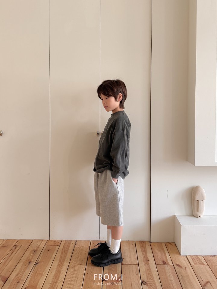 From I - Korean Children Fashion - #todddlerfashion - Overfit Long Sleeve Tee - 9