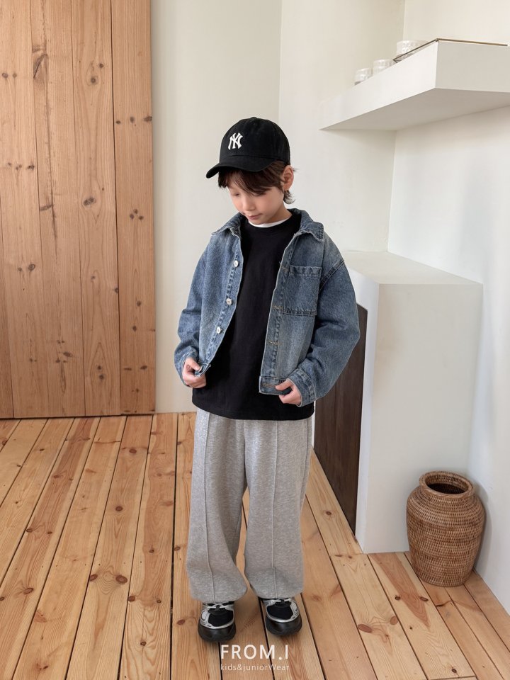 From I - Korean Children Fashion - #todddlerfashion - Pintuck Wide Jogger Pants - 6
