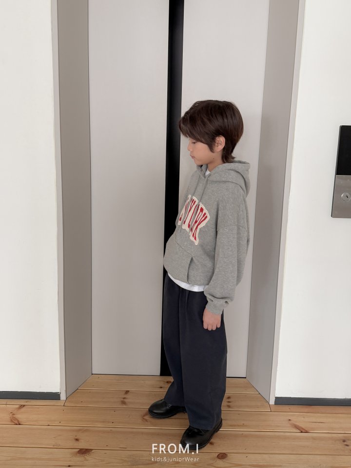From I - Korean Children Fashion - #prettylittlegirls - New York Patch Embroidery Hoodie - 4