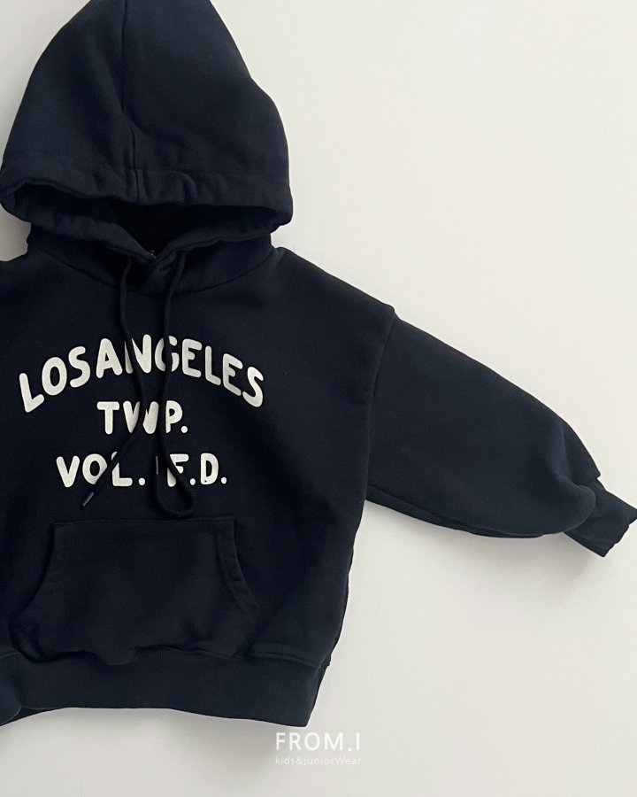 From I - Korean Children Fashion - #todddlerfashion - Los Printed Hoodie - 10