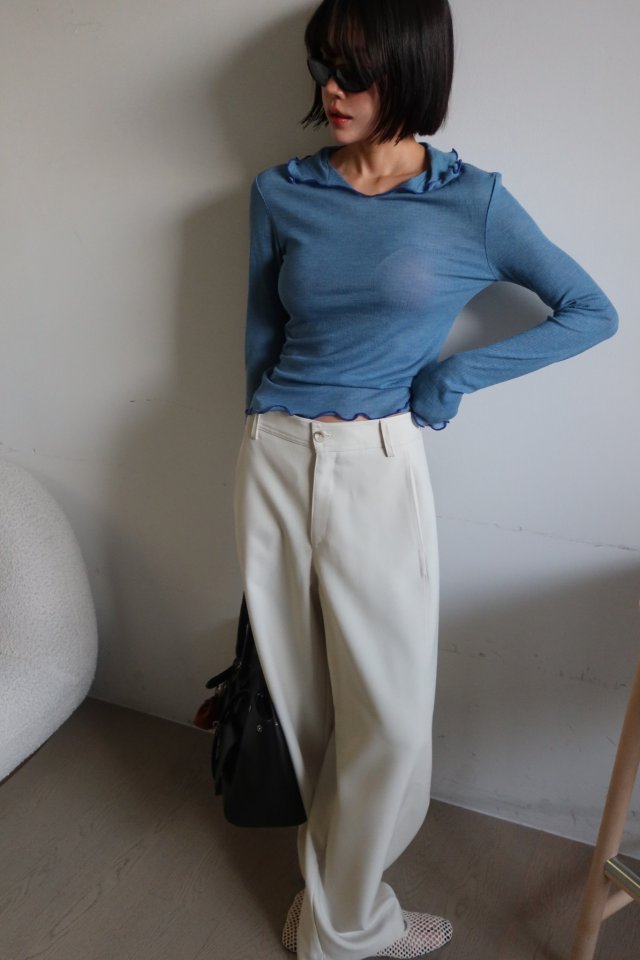 Gentle B - Korean Women Fashion - #thelittlethings - Base Ribbed Tee - 7
