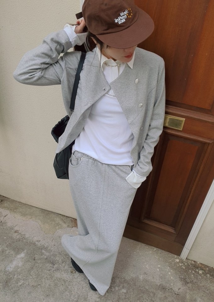 Gentle B - Korean Women Fashion - #womensfashion - Diagonal Cardigan - 8