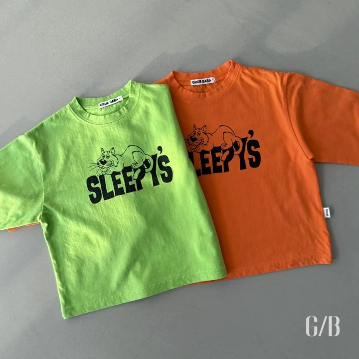 Grue Baba - Korean Children Fashion - #Kfashion4kids - Sleepy’s Tee