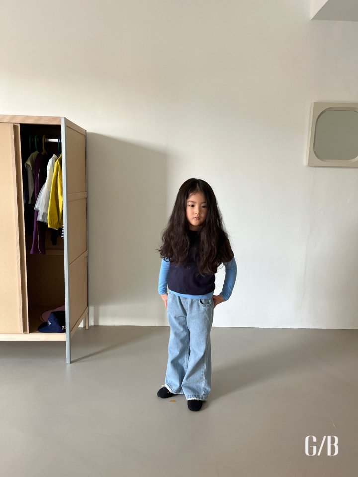 Grue Baba - Korean Children Fashion - #childofig - Terry Bootcut Pants - 6