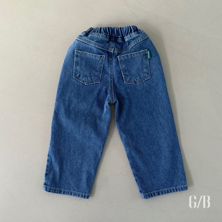 Grue Baba - Korean Children Fashion - #childrensboutique - Bonnie Denim Pants - 12