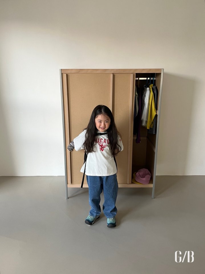 Grue Baba - Korean Children Fashion - #designkidswear - Chicago Tee - 4