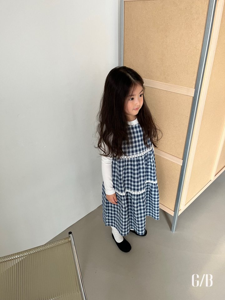 Grue Baba - Korean Children Fashion - #kidzfashiontrend - Disney Check One-piece - 10