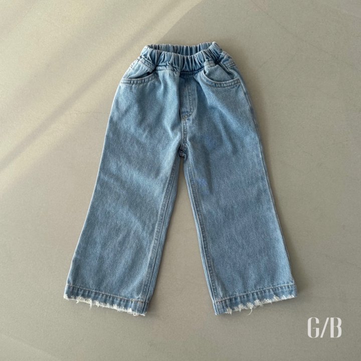 Grue Baba - Korean Children Fashion - #minifashionista - Terry Bootcut Pants