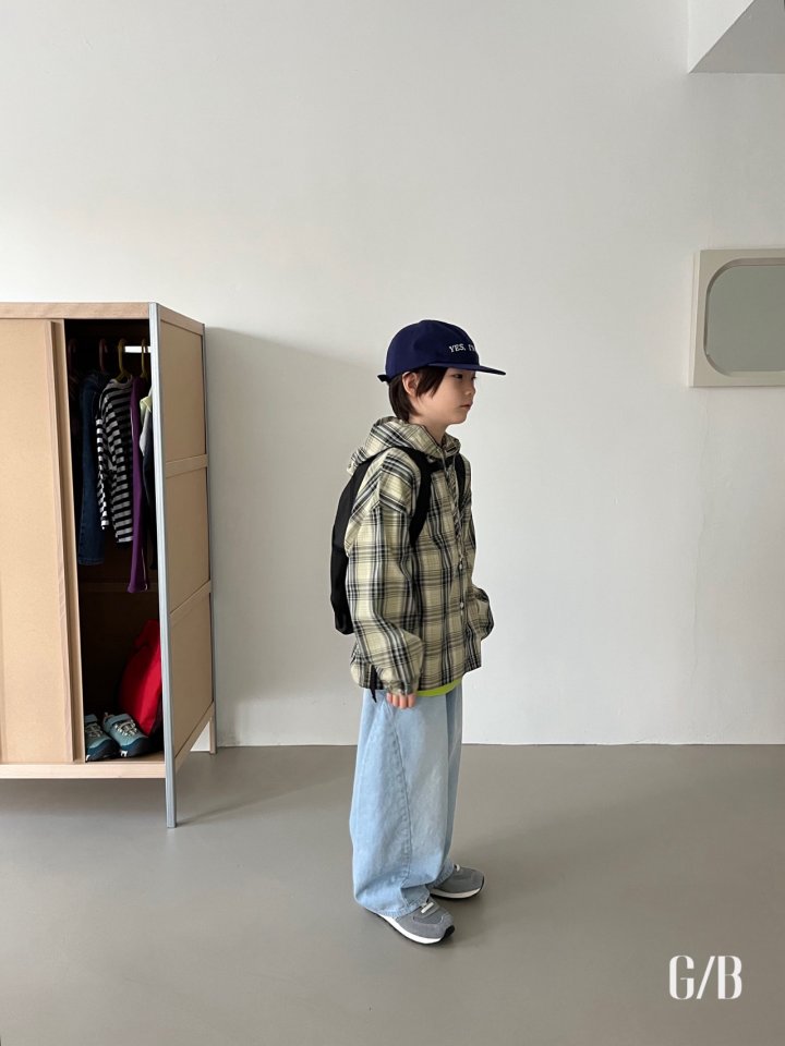 Grue Baba - Korean Children Fashion - #stylishchildhood - Triangle Denim Pants - 11
