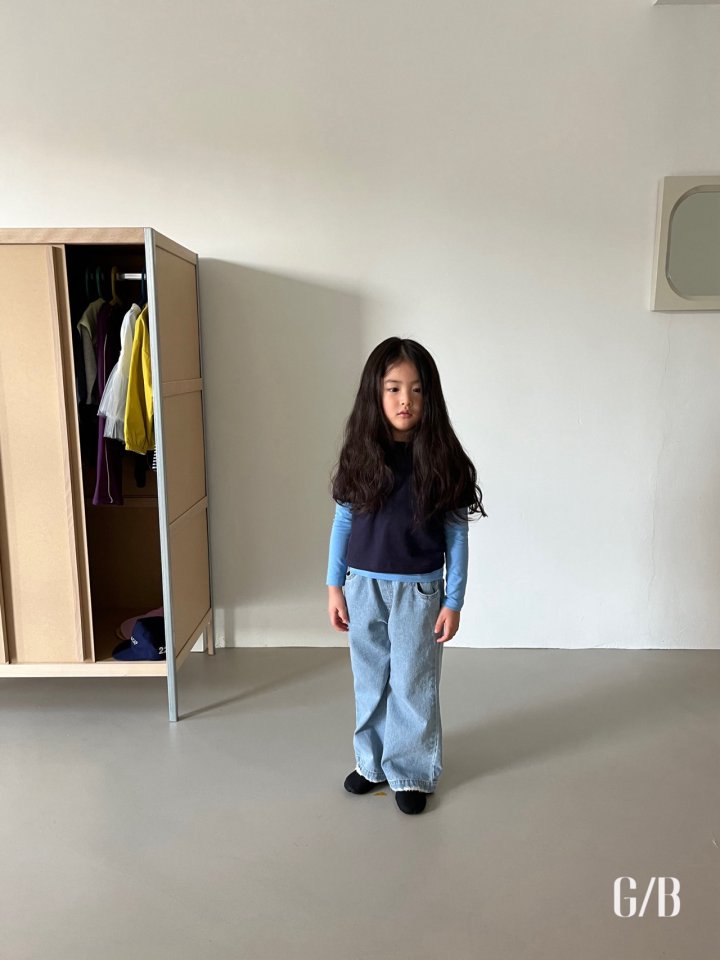 Grue Baba - Korean Children Fashion - #stylishchildhood - Terry Bootcut Pants - 5