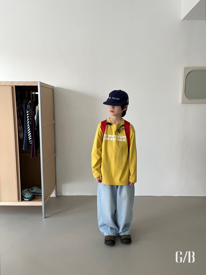 Grue Baba - Korean Children Fashion - #todddlerfashion - Triangle Denim Pants - 9