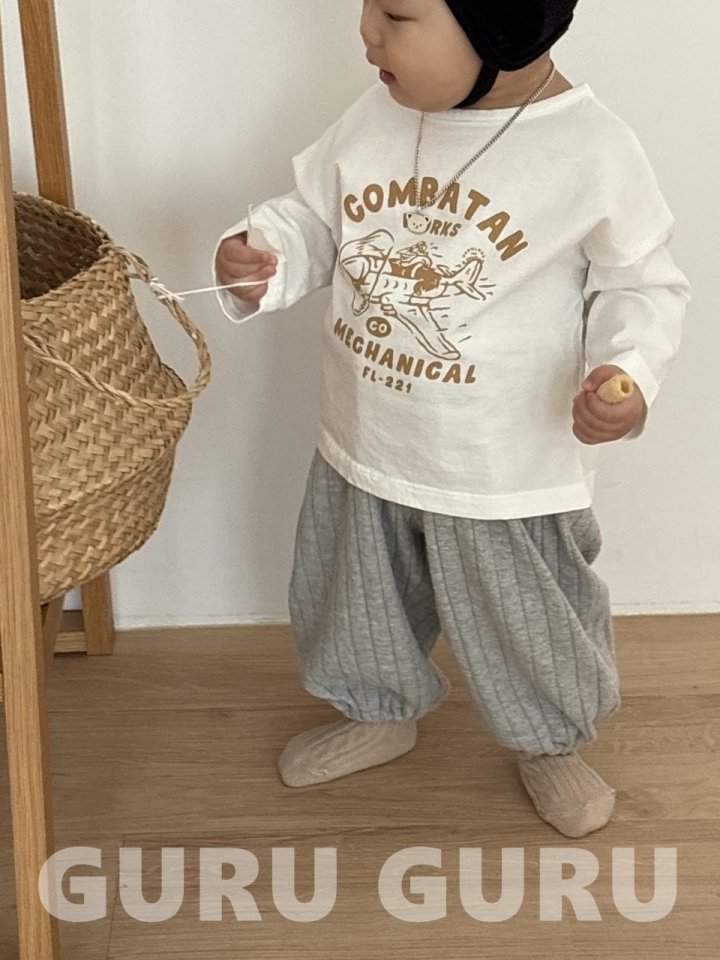Guru Guru - Korean Baby Fashion - #babyboutique - Airplane Tee - 6