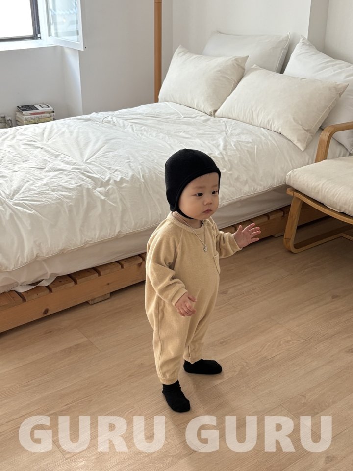 Guru Guru - Korean Baby Fashion - #babyboutique - Terry Romper - 8