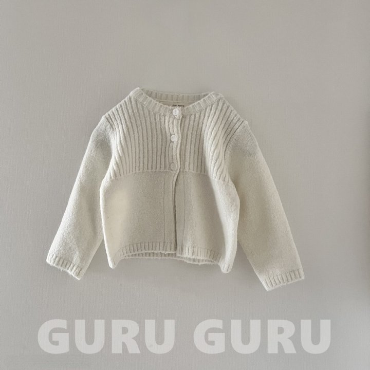 Guru Guru - Korean Baby Fashion - #babyboutiqueclothing - Knit Cardigan
