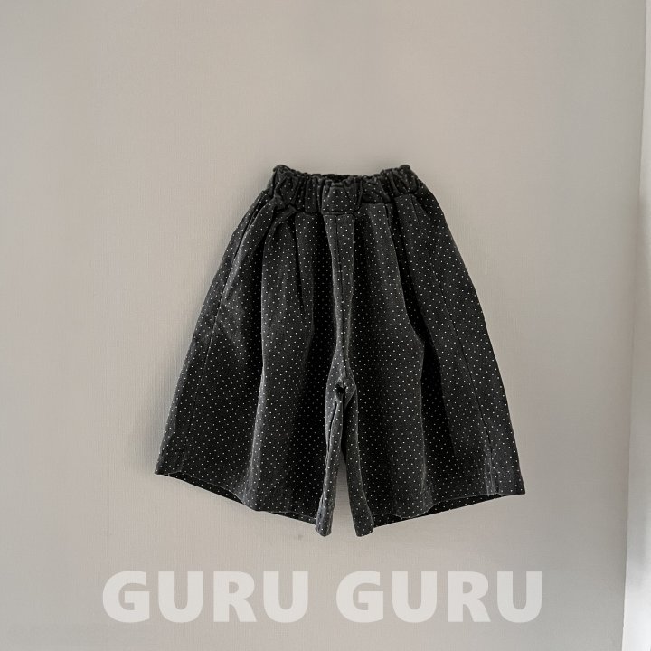 Guru Guru - Korean Baby Fashion - #babyclothing - Dot Wide Pants