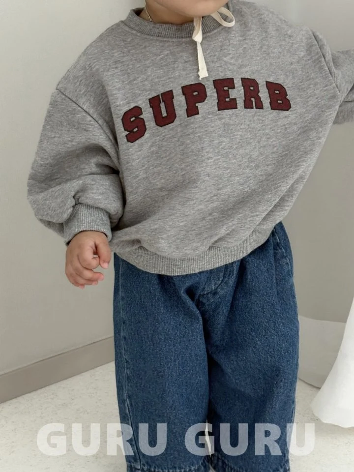 Guru Guru - Korean Baby Fashion - #babyclothing - Super B Sweatshirt - 11