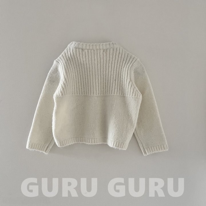 Guru Guru - Korean Baby Fashion - #babyclothing - Knit Cardigan - 2