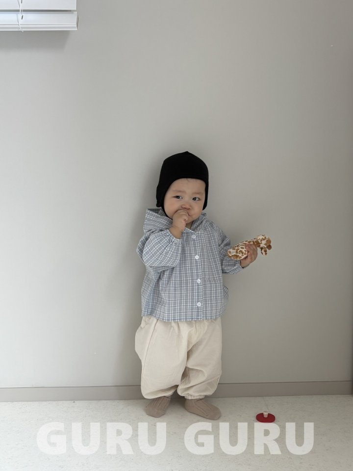 Guru Guru - Korean Baby Fashion - #babyfashion - Hooded Shirt - 8