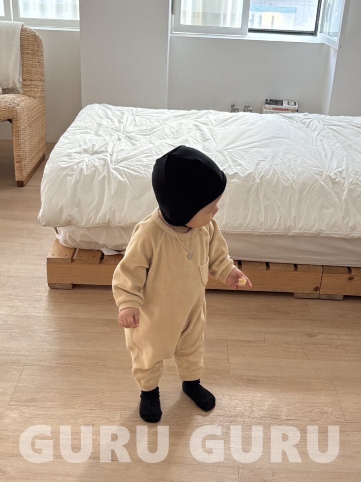 Guru Guru - Korean Baby Fashion - #babyfashion - Terry Romper - 11