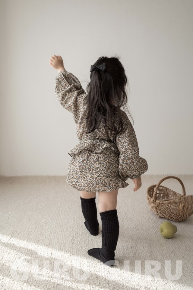 Guru Guru - Korean Baby Fashion - #babyfashion - Flower Set - 8