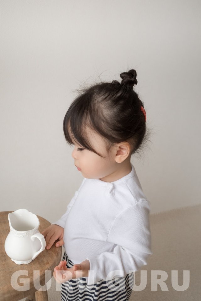 Guru Guru - Korean Baby Fashion - #babyfashion - Front Slit Tee - 9
