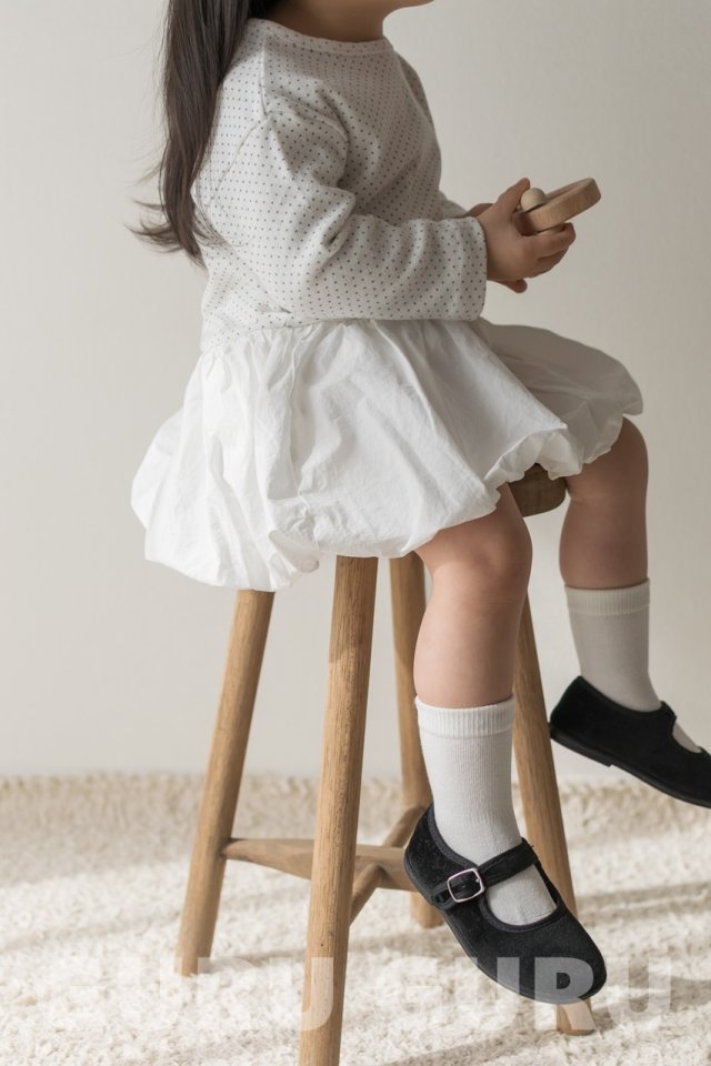 Guru Guru - Korean Baby Fashion - #babyfashion - Dot Cloud One-Piece - 8