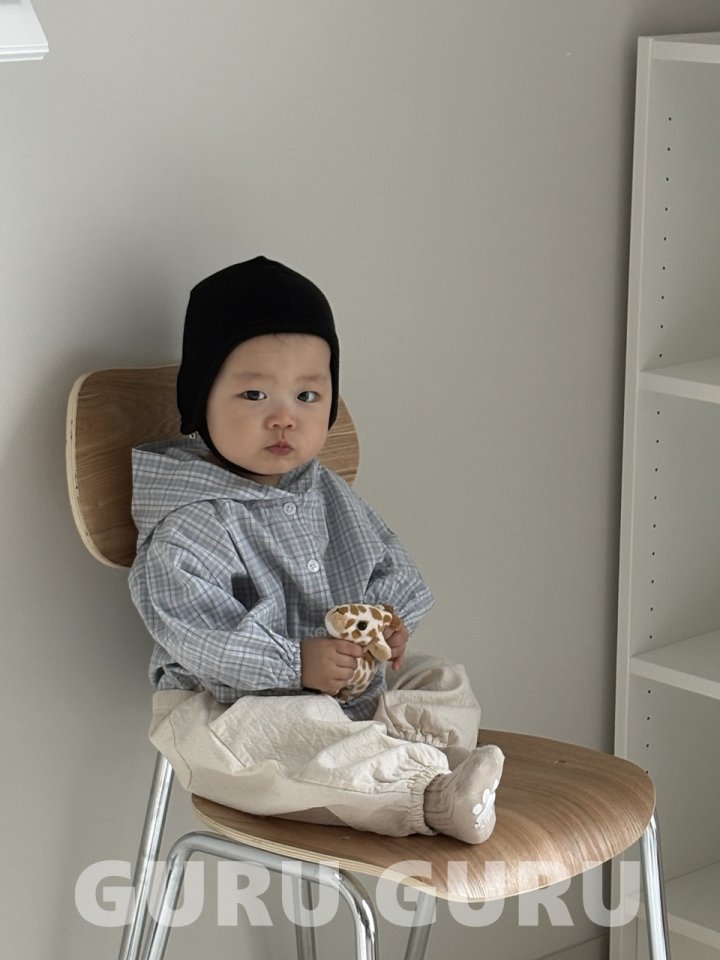 Guru Guru - Korean Baby Fashion - #babyfever - Hooded Shirt - 9