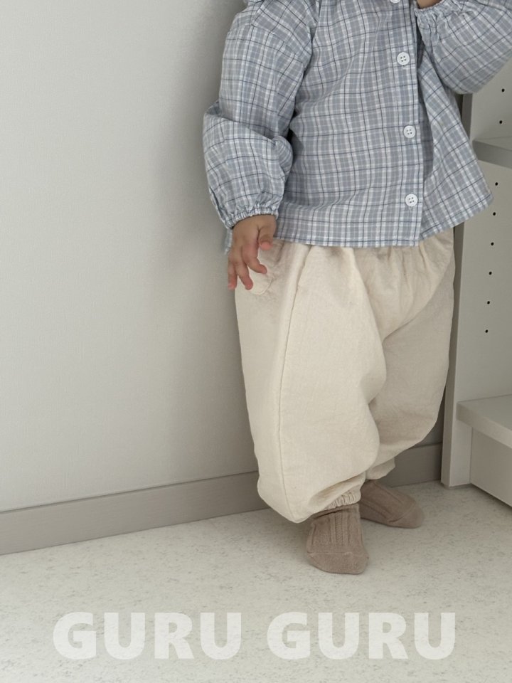 Guru Guru - Korean Baby Fashion - #babyfever - Cotton Sausage Pants - 8
