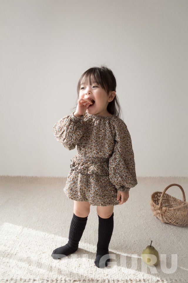 Guru Guru - Korean Baby Fashion - #babyfever - Flower Set - 9