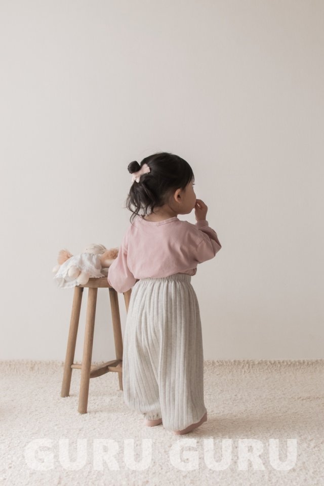 Guru Guru - Korean Baby Fashion - #babygirlfashion - Latte Pants - 12