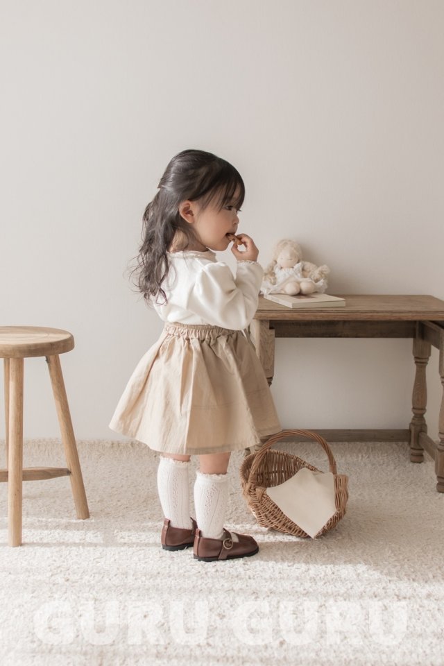 Guru Guru - Korean Baby Fashion - #babylifestyle - Crispy Skirt - 9