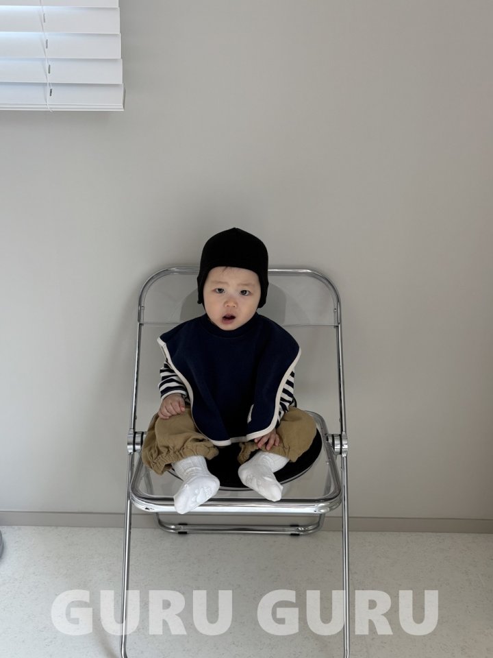Guru Guru - Korean Baby Fashion - #babylifestyle - Big Bib - 12