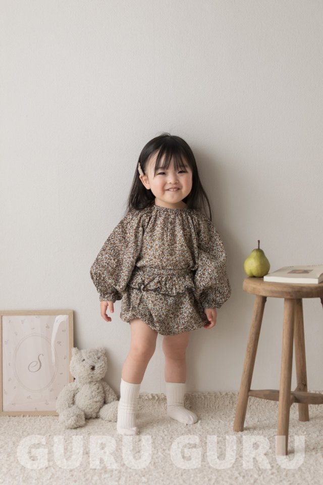 Guru Guru - Korean Baby Fashion - #babylifestyle - Flower Set - 11