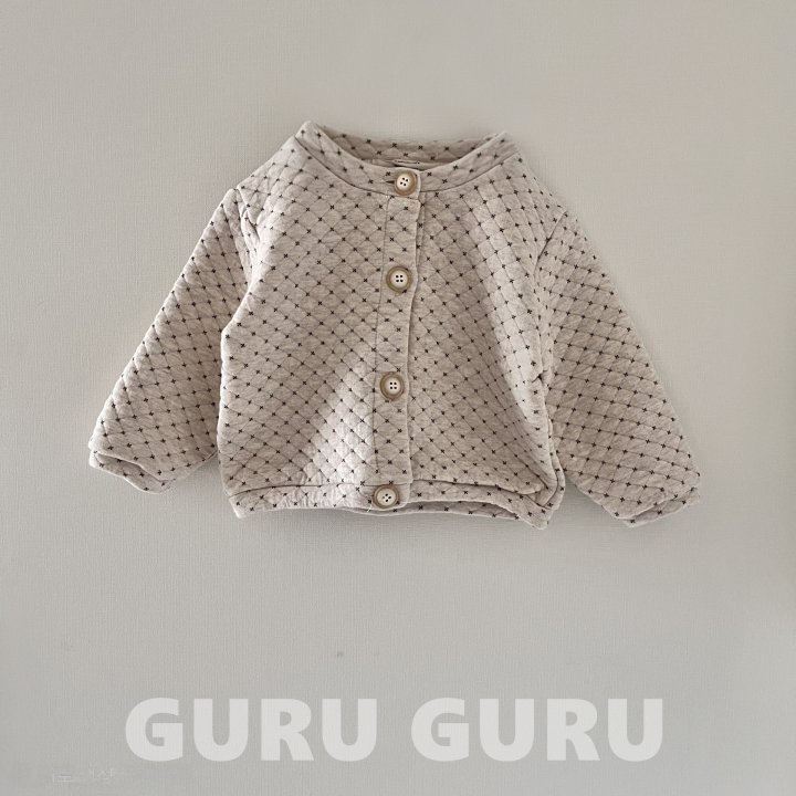 Guru Guru - Korean Baby Fashion - #babyoninstagram - Small Floral Cardigan - 2