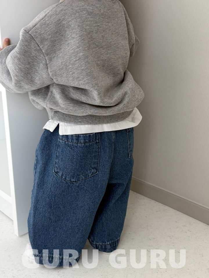 Guru Guru - Korean Baby Fashion - #babyoninstagram - Denim Jeans - 3