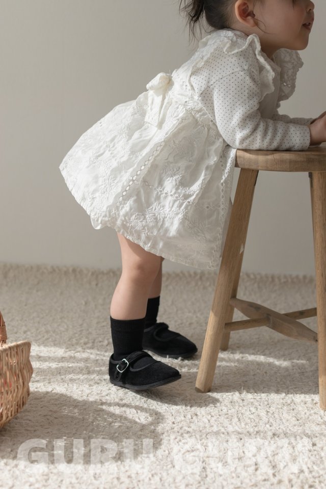 Guru Guru - Korean Baby Fashion - #babyoninstagram - Lace One-Piece - 11