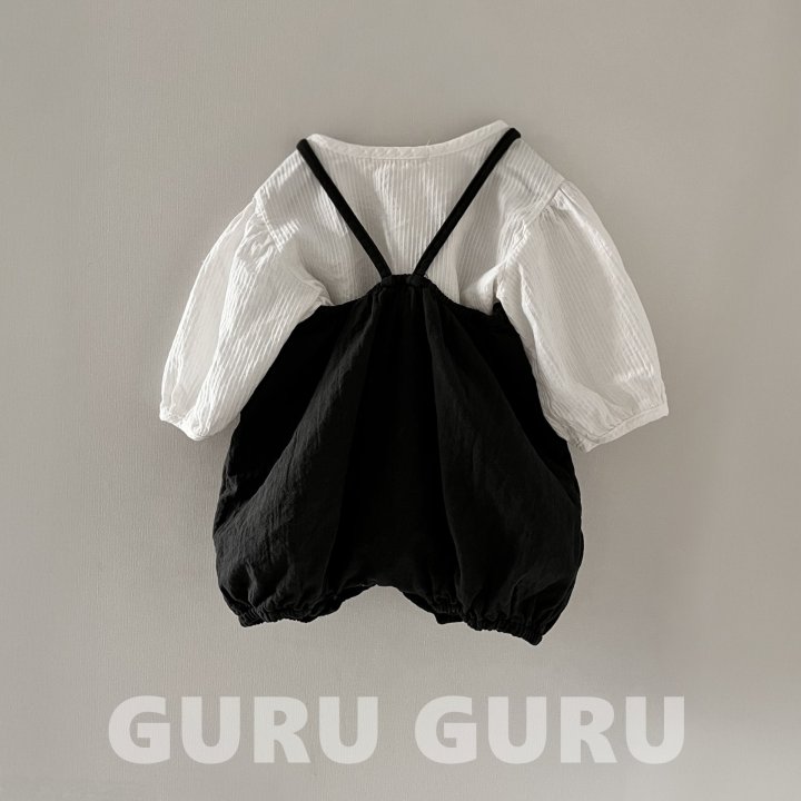 Guru Guru - Korean Baby Fashion - #babylifestyle - Harem Romper - 4